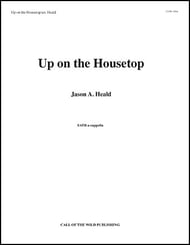 Up On the Housetop SATB choral sheet music cover Thumbnail